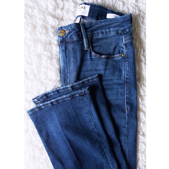 FRAME DENIM Le Mini Blondie Bootcut Jeans - Picture 3 of 11